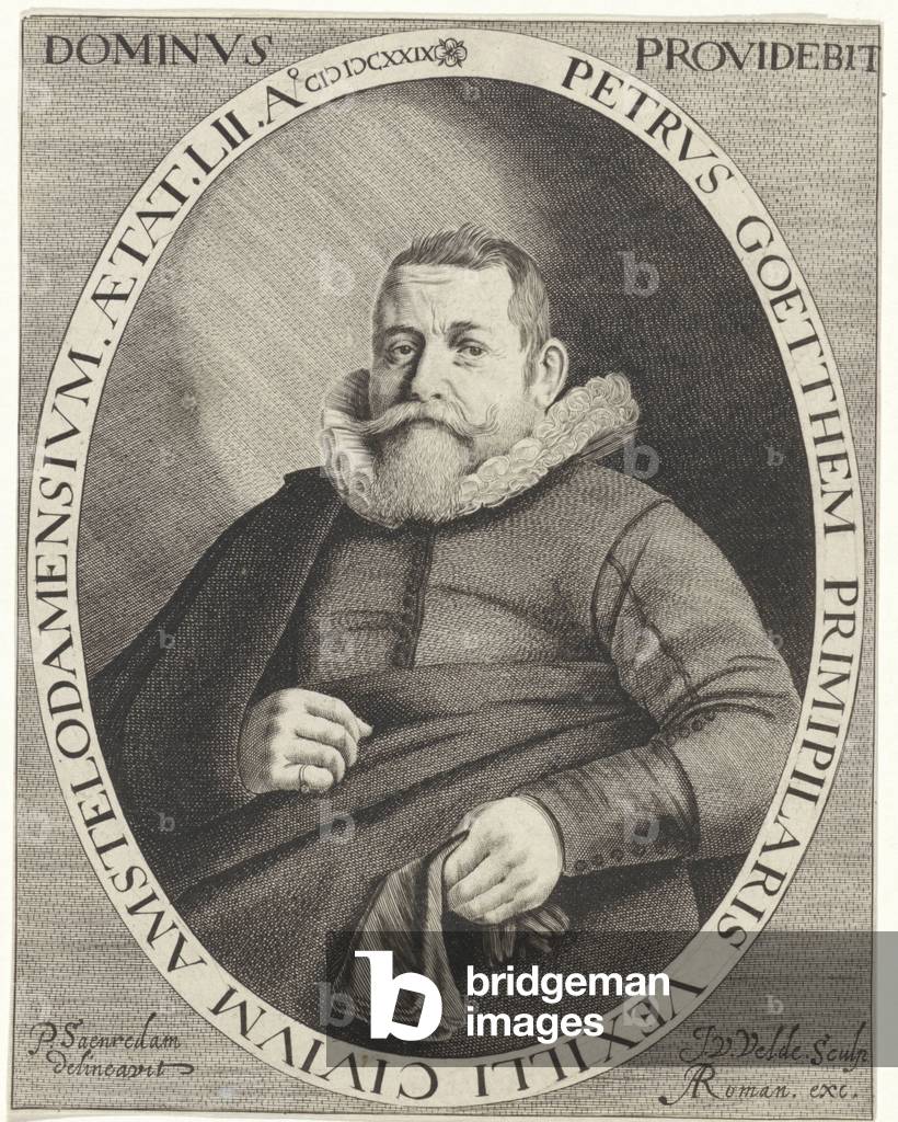 Portrait of Peter Goetthem, Jan van de Velde (II), Aegidius Roman, 1629 ©LisztCollection/Leemage