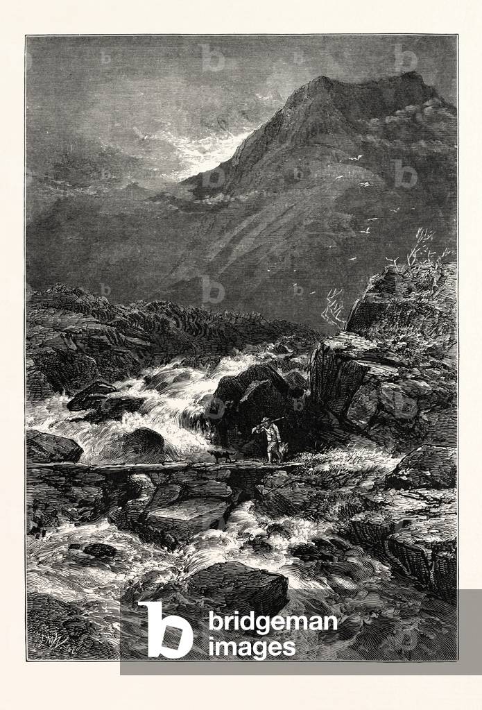 The Stream from Llyn Idwal, UK