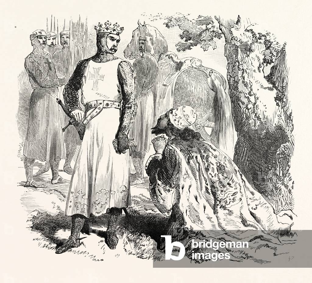 Isaac of Cyprus Begging for the Release of His Daughter