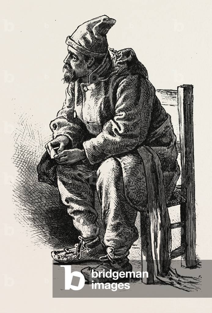 French-Canadian Life and Character, Canada, Nineteenth Century Engraving