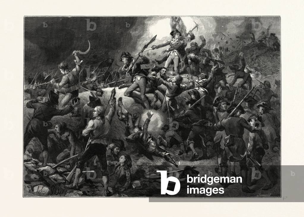 The Battle of Bunker Hill, June 17, 1775
