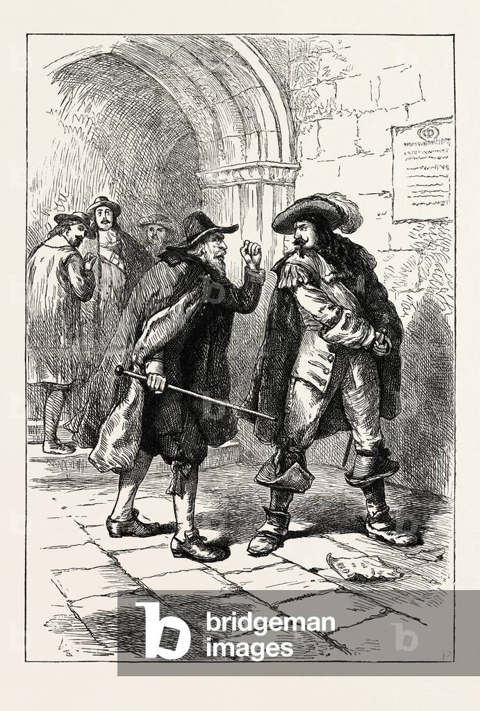 Randolph Threatened, 1870s Engraving