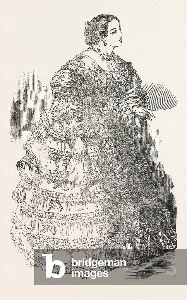 Paris Fashions for November 1854