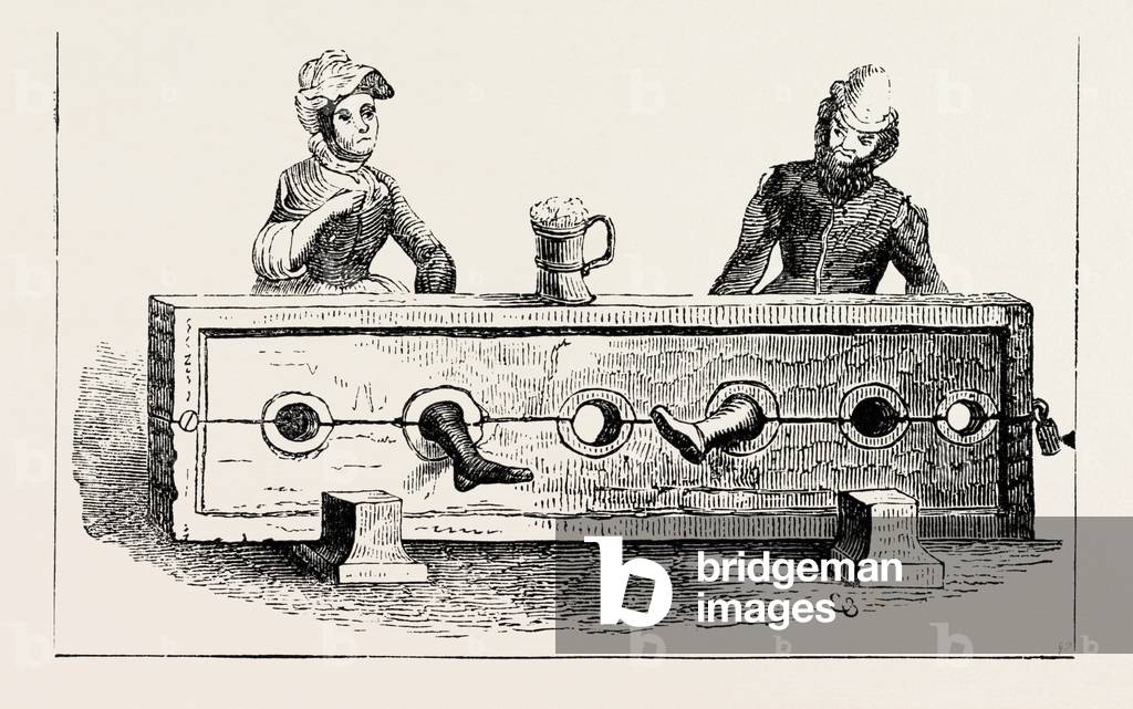 Sitting in the Stocks.