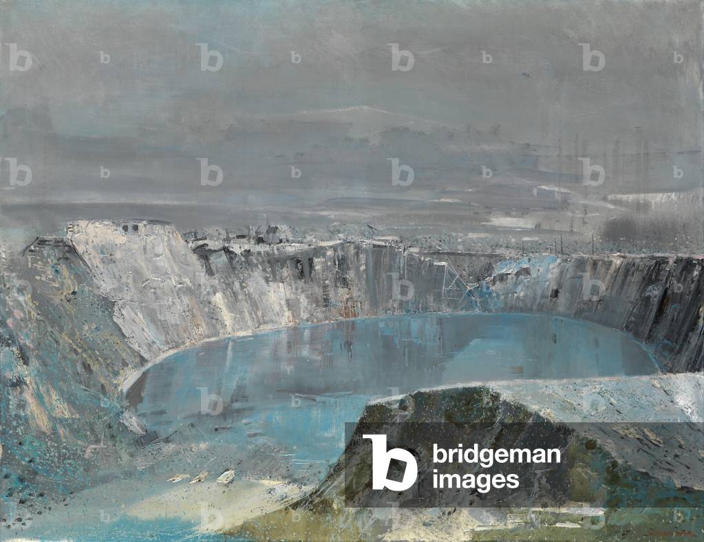 Cornish Landscape (oil on canvas)