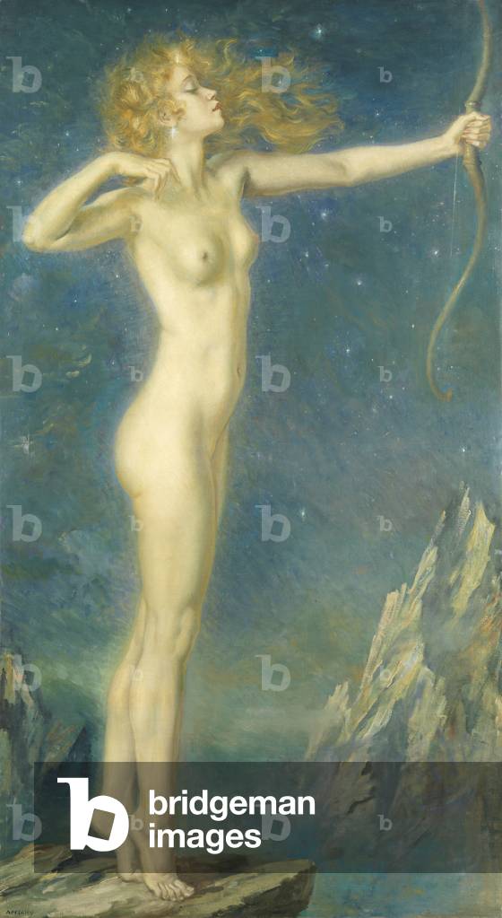 Artemis (oil on canvas)