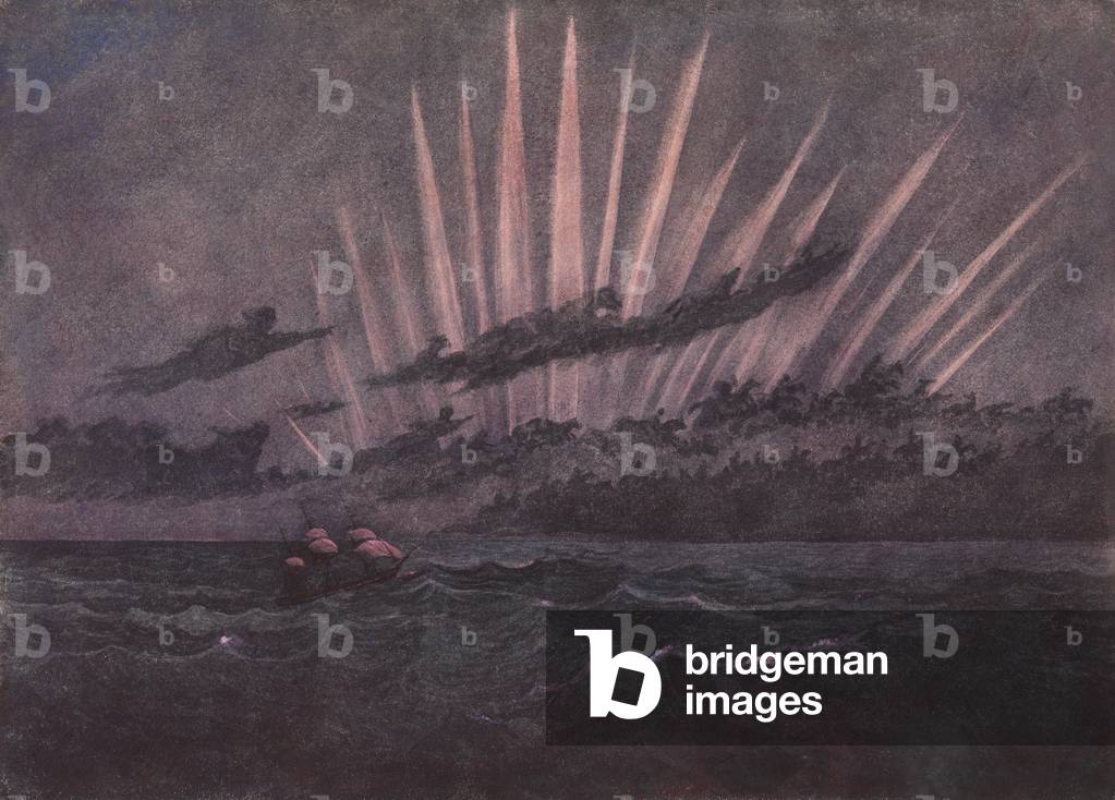 Aurora Australis, 1870 (w/c)