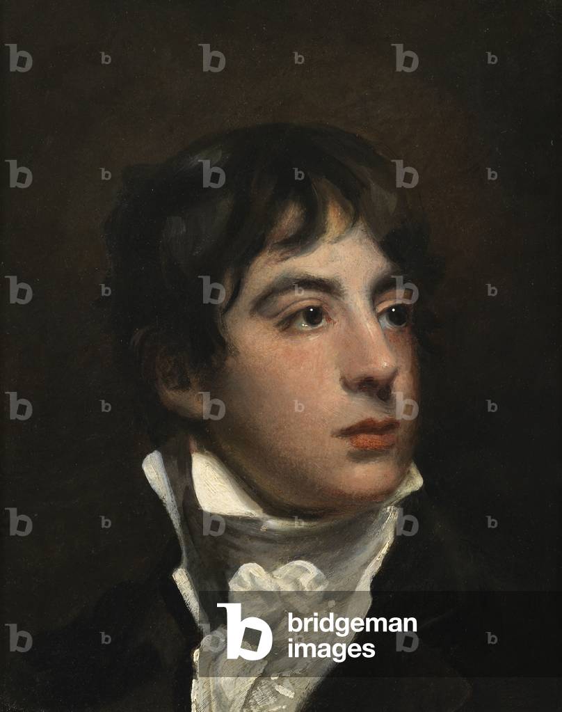 Robert Burns (oil on board)