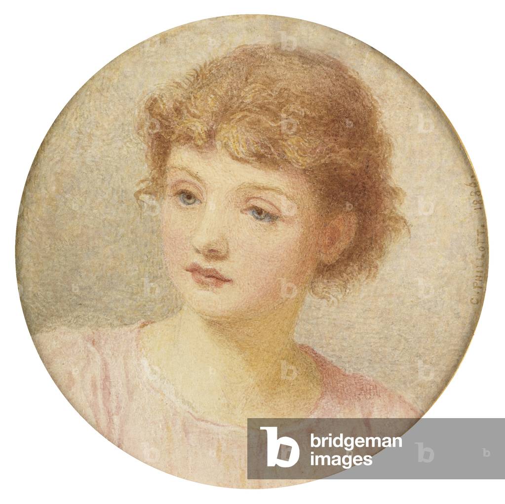 Maggie, 1886 (w/c on paper)