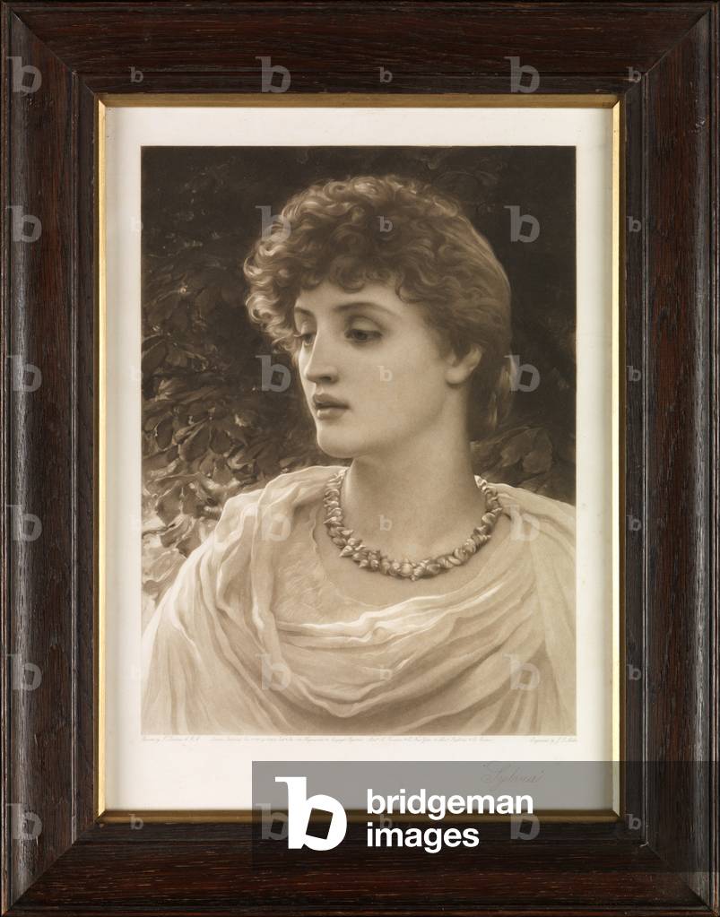 Sylvia (mezzotint)