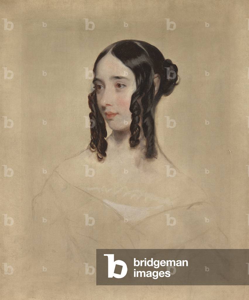 studio di una giovane donna, 1847 (olio su tela)