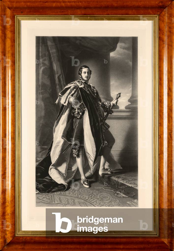 His Royal Highness the Prince Consort (mezzotint)