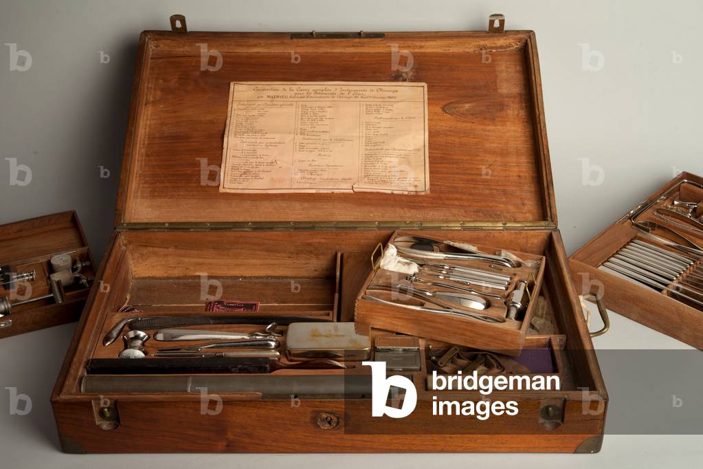 Antique medical equipment.