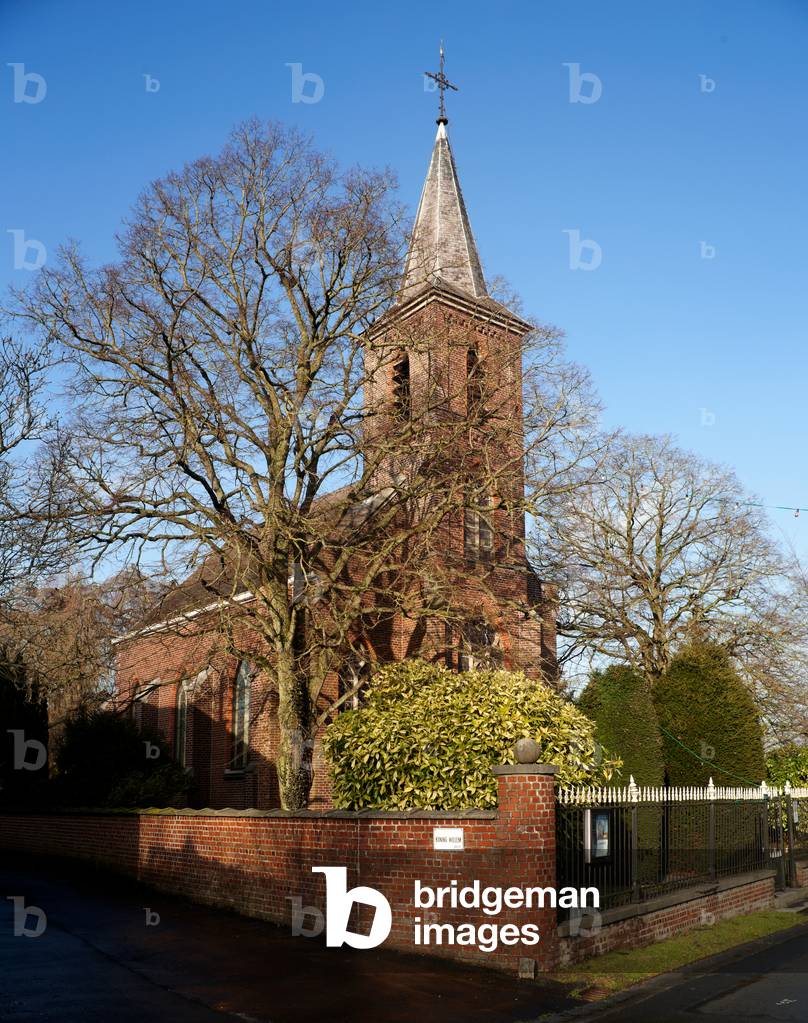 Protestant Church Korsele. 1872. Exterior.