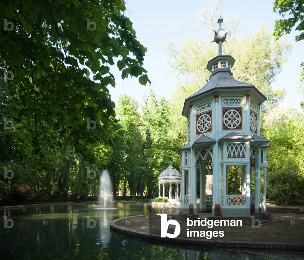 The prince’s garden (Jardín del Principe). Pond (Estanque de los Chinescos).