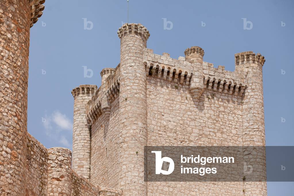 The castle. Exterior. Partial reconstruction. 13th century.