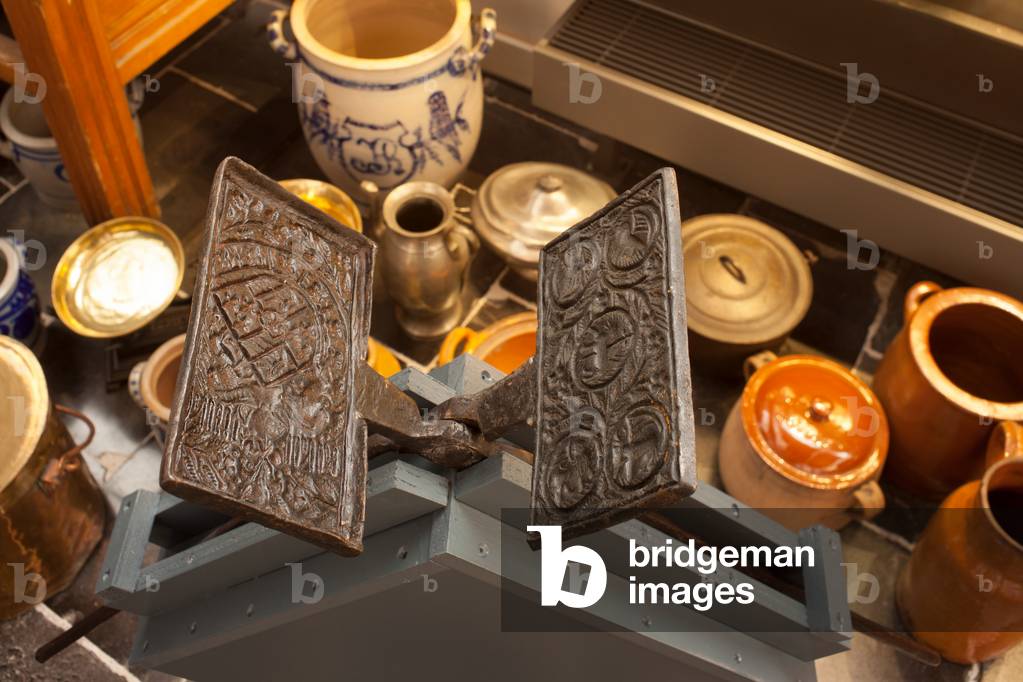 Waffle iron, last quarter of 19th century