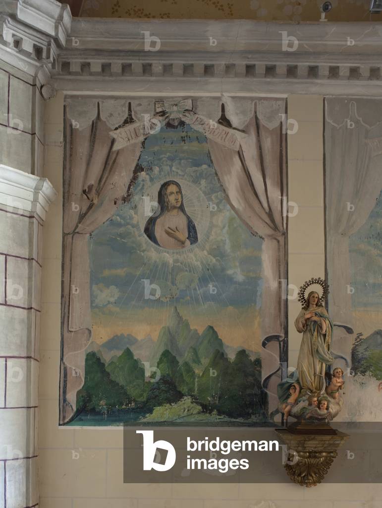 Parish church (Església de la Mare de Déu de Solers). Interior. The crossing.