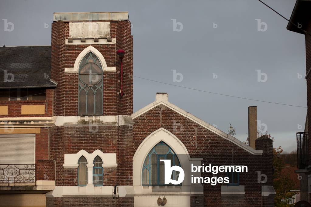 A private house façade. 20th century.