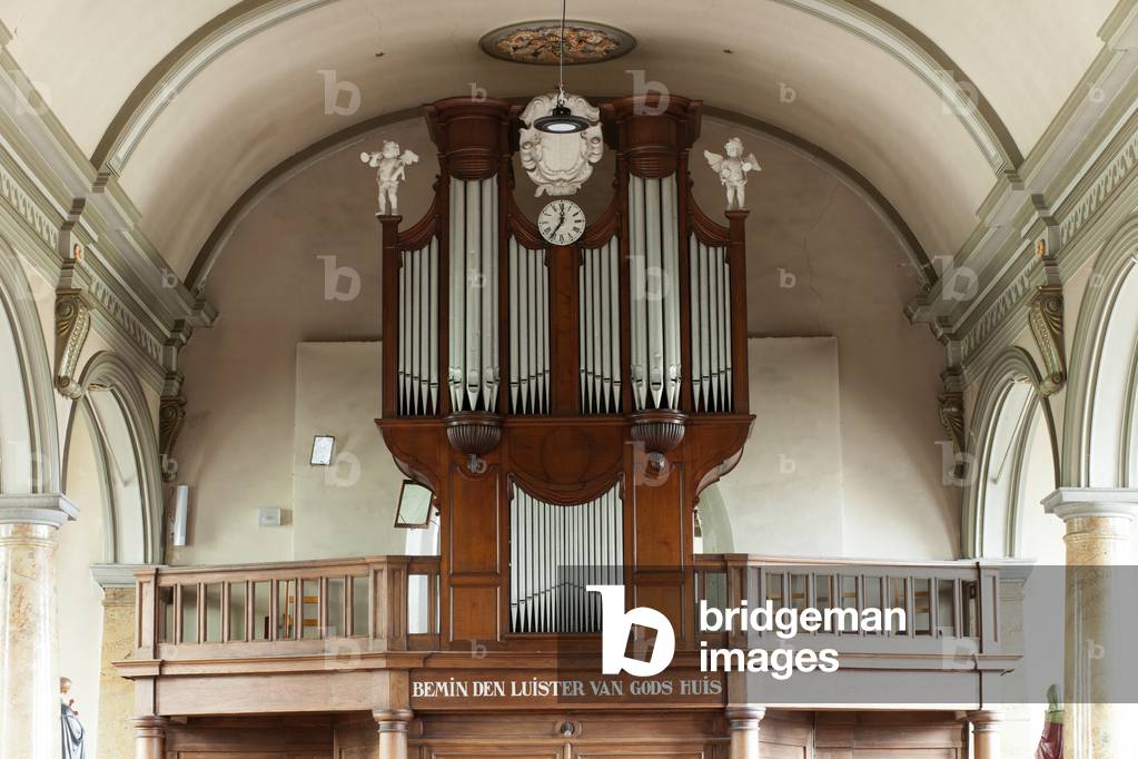 Parish church. Interior. The organ.