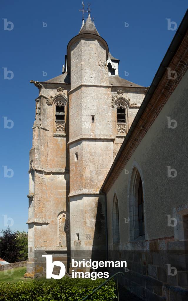 Parish church (L'église Saint-Martin). Exterior.