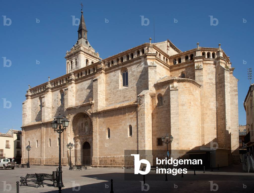 Collegiate church (Colegiata de San Benito Abad). Exterior. Southeast. Renaissance.