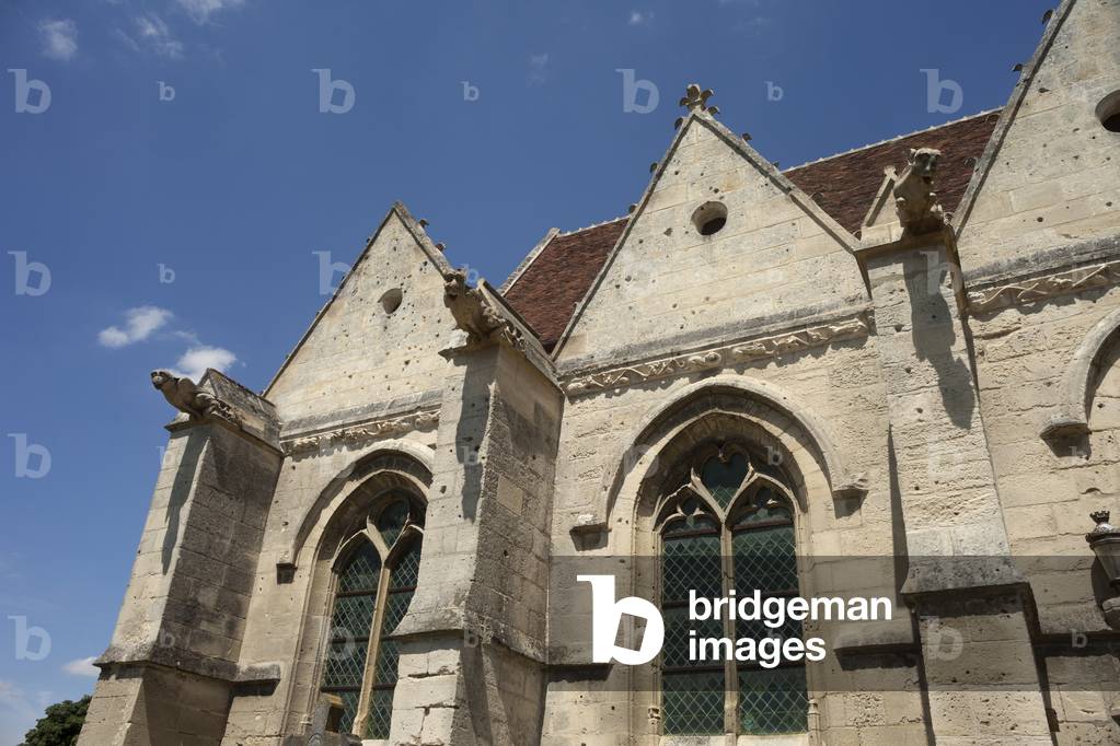 The parish church. Exterior. South. The nave.