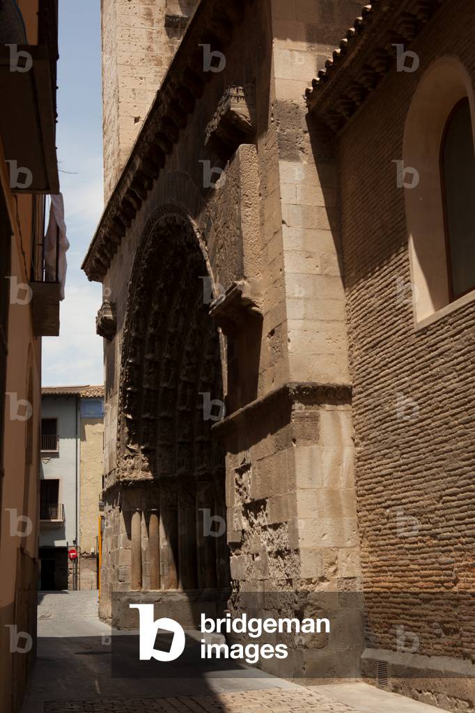 Cathedral. Exterior. The south portal (Puerta de Juicio). Gothic. 12th- 13th century.