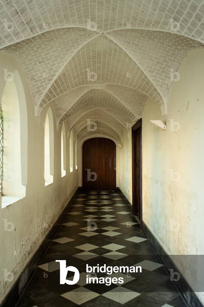 Former monastery (Zwartzusterklooster). The cloister.