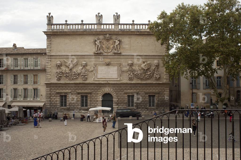 The stock exchange L'Hôtel des Monnaies. Façade.