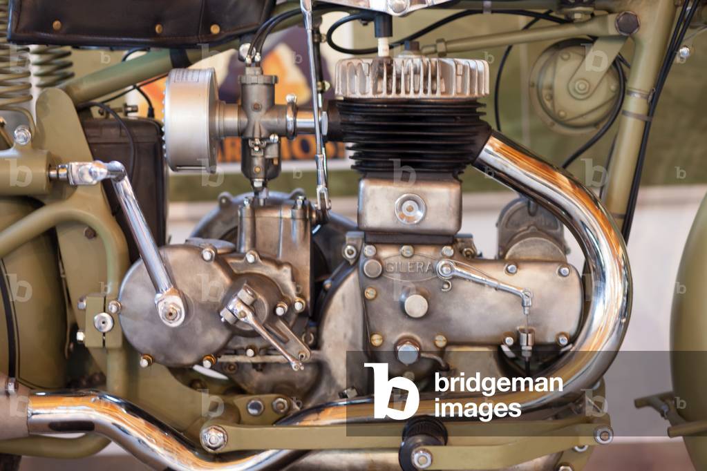 Moto. Gilera, Military, 500cc, 1940.
