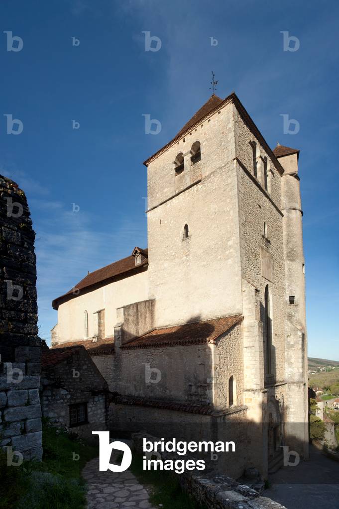The church. Exterior. Northwest. Begin 16th century.