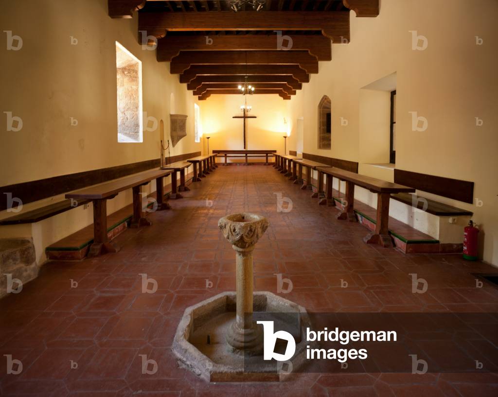 Monastery of Yuste. The dining room.