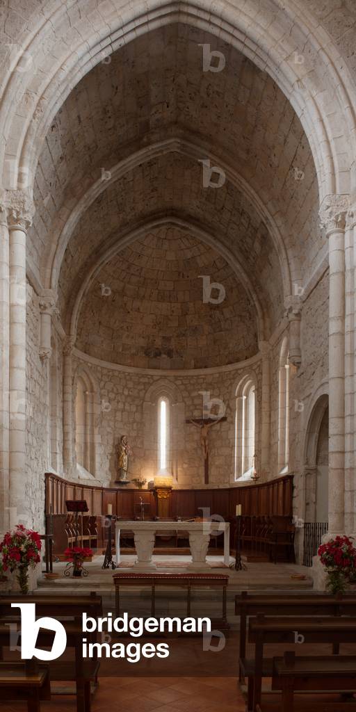 Parish church (Iglesia de San Felipe). Interior. The choir.