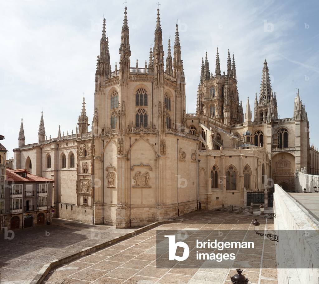 Cathedral. Exterior. East. The chevet, The domes.