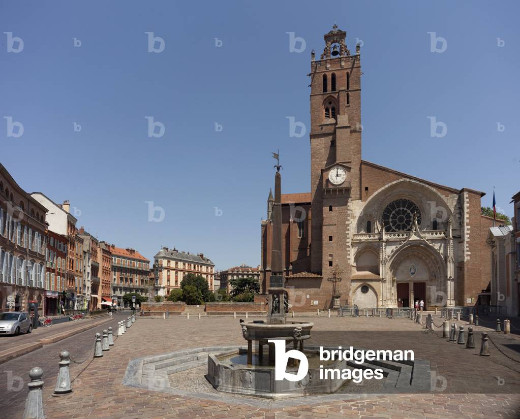 Cathedral (Cathédrale Saint-Etienne). Exterior. West-façade.