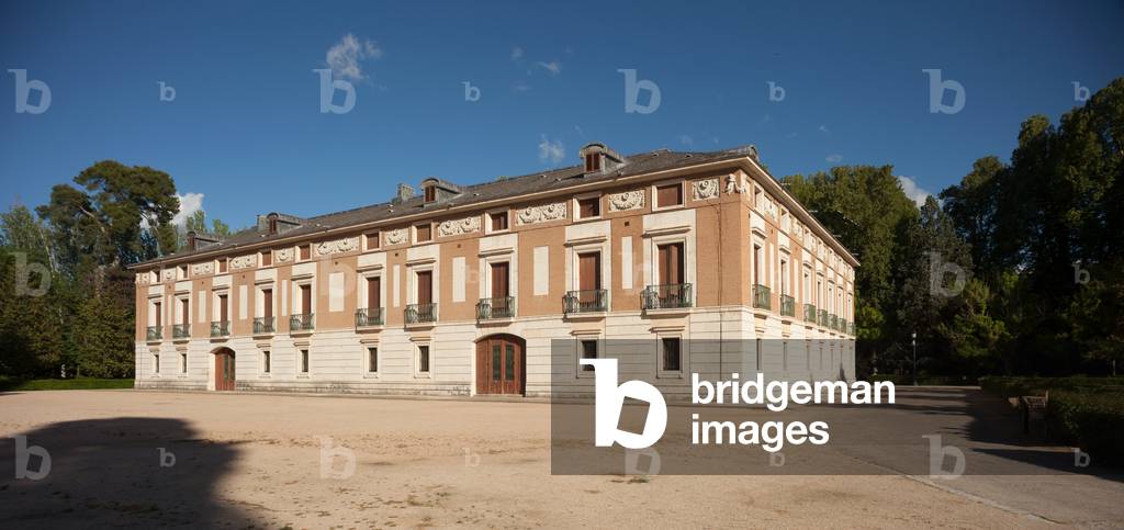 The prince’s garden (Jardín del Principe). Palace (Casa del Labrador). Exterior.