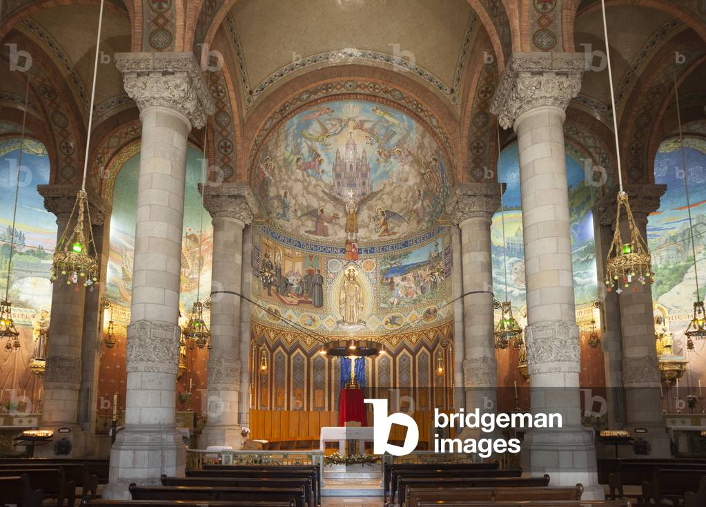 Expiatory Church of the Sacred Heart of Jesus, Tibidabo, Barcelona, Catalunya, Spain (photo)