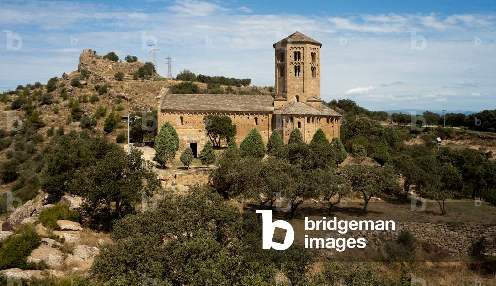 Church (Sant Pere de Ponts. The site. Romanesque. 11th century.