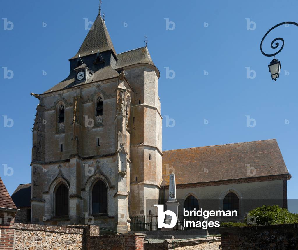 Parish church (L'église Saint-Martin). Exterior.