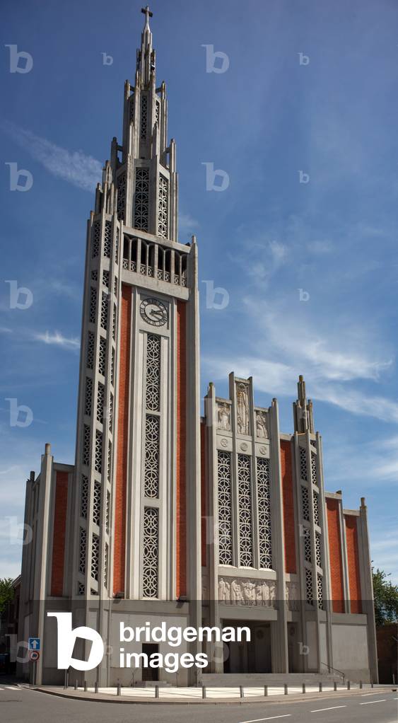 Abbey church, The tower, Eglise abbatiale Saint-Vaast, Moreuil, Hauts-de-France, Somme, France (photo)