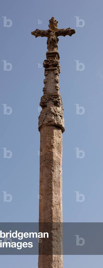 Passeig San Roc. A wayside cross.