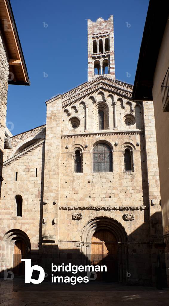 Cathedral. Exterior. West façade. Romanesque. 12th century.