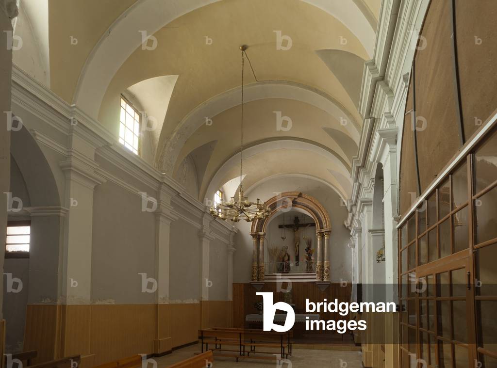 Parish church (L'església San Gil). Interior. A chapel.