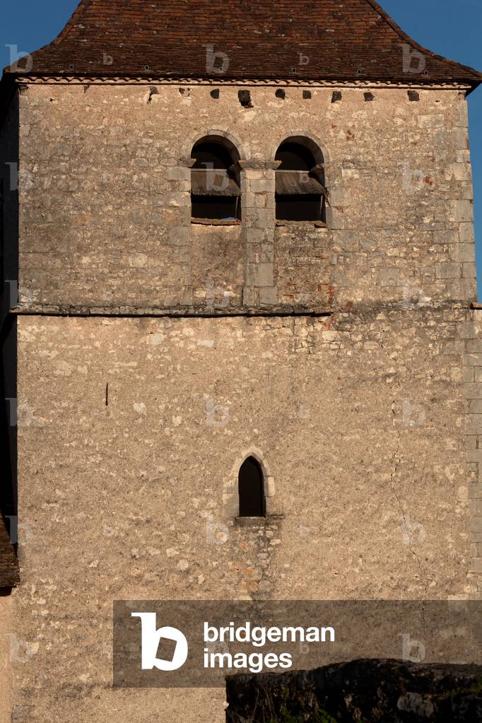 The church. Exterior. North. The tower. Begin 16th century.