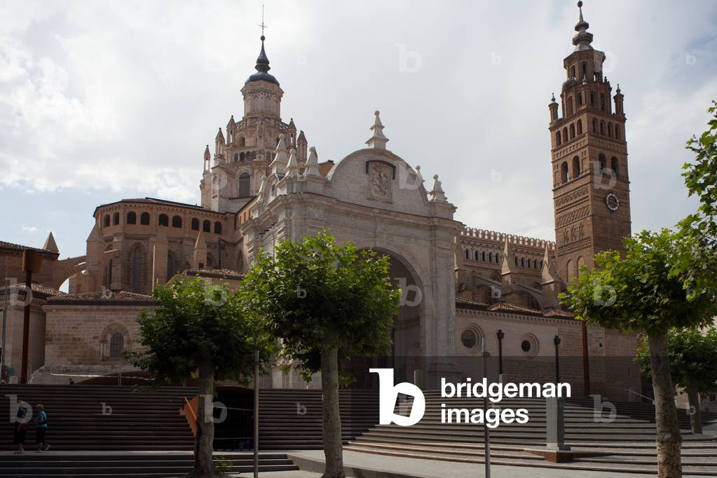 Cathedral (Catedral de Nuestra Señora de la Huerta). Exterior. North. 12th - 16th century.