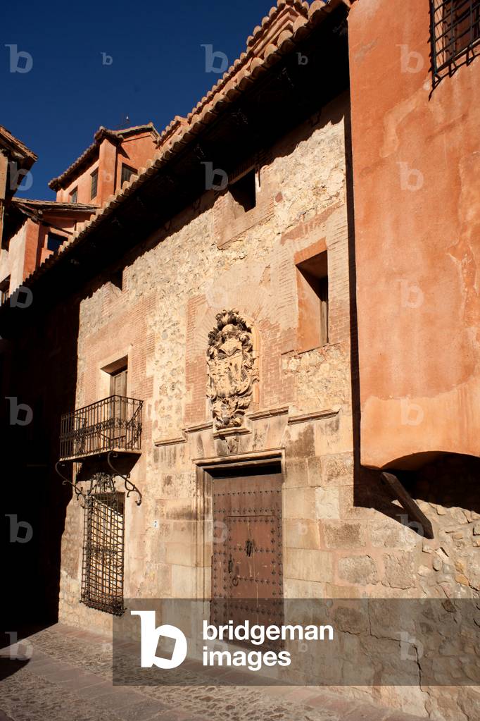 Calle de la catedral. Palace de los Monterde (Casa Palacio de los Monterde). Exterior. Façade.