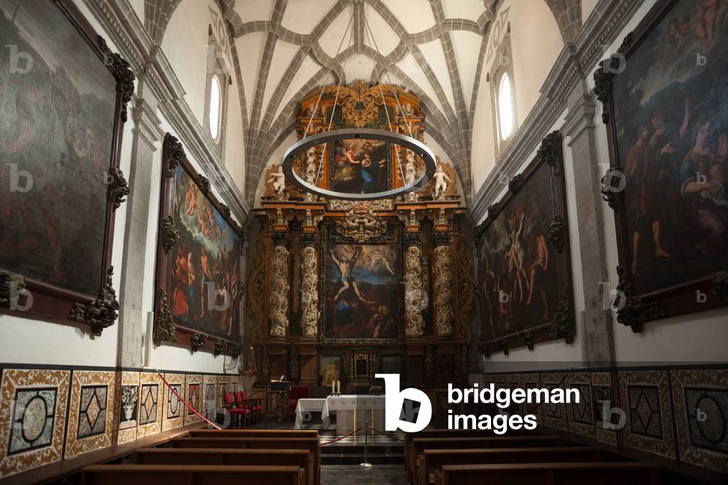 Cathedral (Catedral de Nuestra Señora de la Huerta). Interior. A chapel. Baroque.