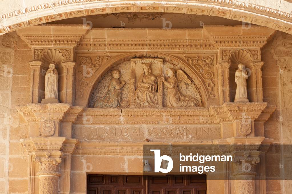 Church La iglesia Nuestra Señora  de los Huertos. 16th century.