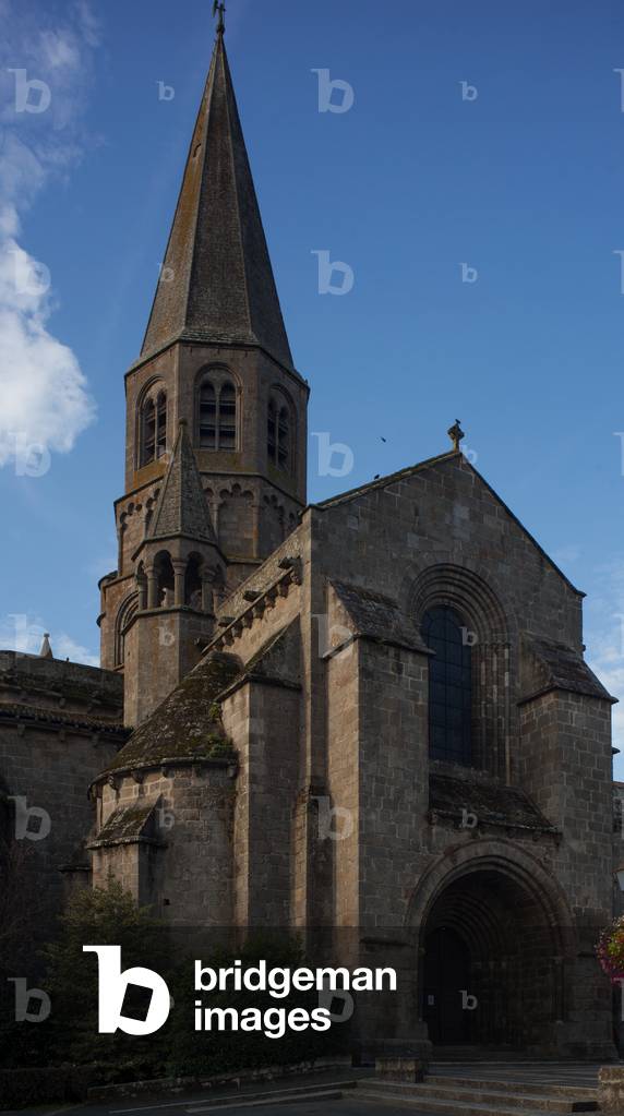 Collegiate church (Collégiale Saint-Pierre). Exterior. Northwest.
